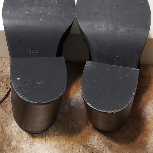 Jeffrey Campbell Black Lace Up Shoes with Silver Accents Handmade Havana Last - Picture 6 of 6